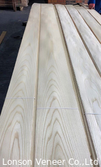 OEM White Ash Wood Veneer Crown Cut 0.45mm ضخامت 2500m+ طول